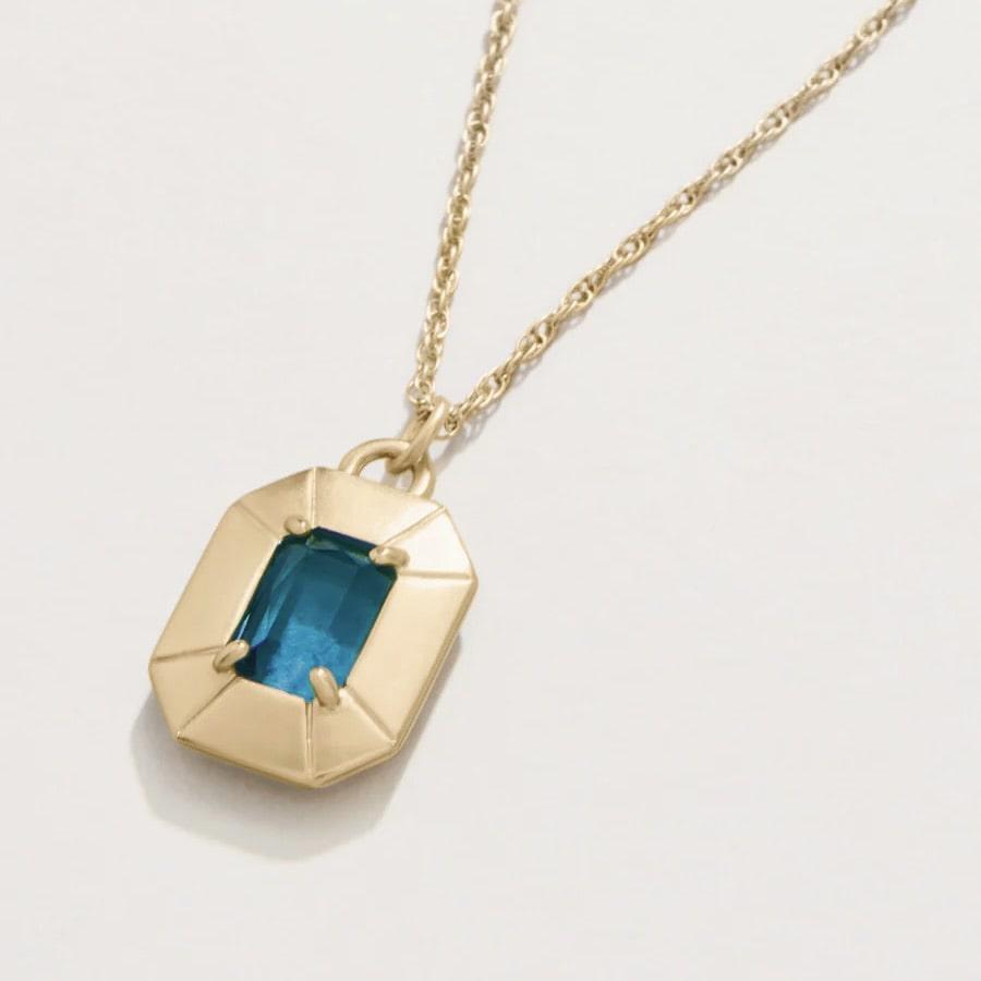 Chateau Navy Necklace